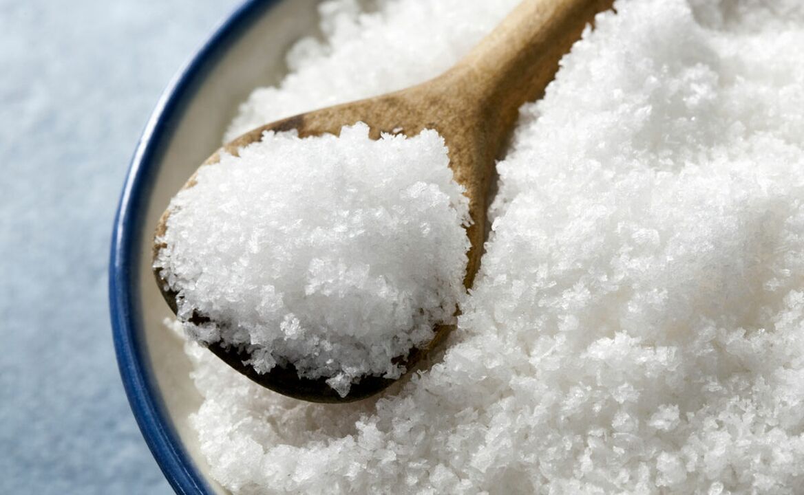 Sal para o tratamento da osteocondrose cervical